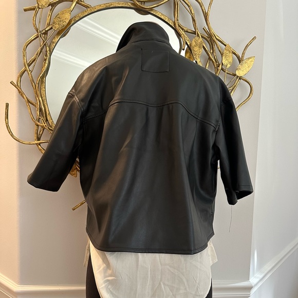 VIGOSS button down pleather jacket - Picture 14 of 15